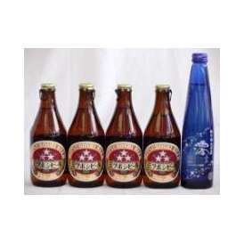 クラフトビールパーティ5本セット　ミツボシペールエール330ml×4本　日本酒スパークリング清酒(澪300ml)