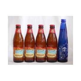 クラフトビールパーティ5本セット　ハワイコナビール(ロングボードアイランドラガー355ml×4)日本酒スパークリング清酒(澪300ml)