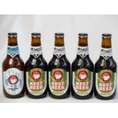 クラフトビールパーティ5本セット　　　常陸野ネストアンバーエール330ml×4　常陸野ネストホワイトエール330ml