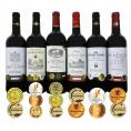 3セット赤ワインセット ソムリエ厳選 ダブル・トリプル金賞受賞フランスボルドー　赤ワイン　6本セット 750ｍｌ×18本