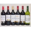 ＡＬＬ金賞受賞　 ソムリエ厳選 セレクション フランス・ボルドー産赤５本白１本ワインセット　750ｍｌ×6本