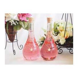 2本セット 女子の好きなとこ満載紀州梅酒 金箔入りblossom（ブロッサム）さくら梅酒 500ml×2本 パールが入った桜のネックレス付き 和歌山大学の女子大生と共同開発