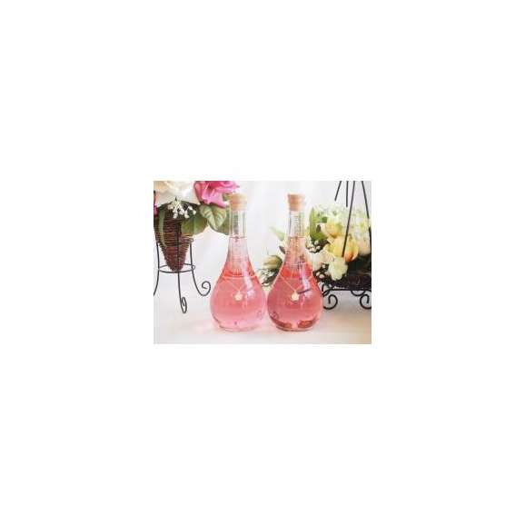 2本セット 女子の好きなとこ満載紀州梅酒 金箔入りblossom（ブロッサム）さくら梅酒 500ml&times;2本 パールが入った桜のネックレス付き 和歌山大学の女子大生と共同開発01