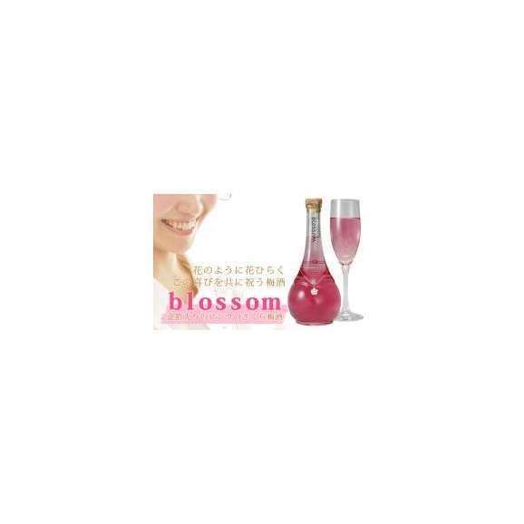 7本セット 女子の好きなとこ満載紀州梅酒 金箔入りblossom（ブロッサム）さくら梅酒 500ml&times;7本 パールが入った桜のネックレス付き 和歌山大学の女子大生と共同開発03