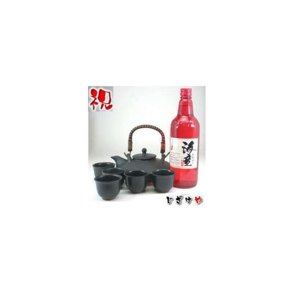 【限定セット】送料無料!黒千代香5客セット(芋焼酎 海童 720ml)B3 【黒千代香セット】01