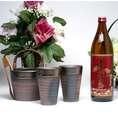 【送料無料】豪華酒器セット陶芸作家　安藤嘉規作（霧島酒造　芋焼酎２５度　赤霧島９００ｍｌ ）　【酒器セット】