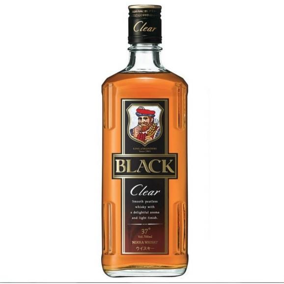 お誕生日風船セット ウイスキーセット(ニッカブラック クリアー37°700ml)メッセージカード ハート風船 ミニチョコ付き02