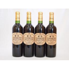 フルボディ赤ワイン 樽熟カベルネソーヴィ二ヨン(山梨県)750ml×4