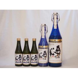 スパークリング日本酒大中小5本セット 純米大吟醸 奥の松(福島県)1600ml×1 720ml×1 290ml×3