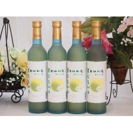 ワイナリーがつくった梅酒です 甲州小梅(山梨県)500ml×4