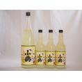すっぱドライ サワー専用 ゆずレモン大小4本セット 25度 小鶴醸造(鹿児島県)1800ml×1 600ml×3