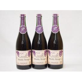 蒼龍葡萄酒 スパークリングワイン マディルージュ 赤中口 (山梨県)750ml×3