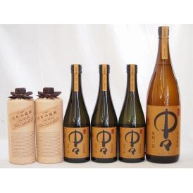 プレミアム麦焼酎ファミリー6本セット 中々25度 百年の孤独40度 (宮崎県)720ml×5本　1800ml×1本