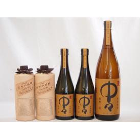 プレミアム麦焼酎ファミリー6本セット 中々25度 百年の孤独40度 (宮崎県)720ml×5本　1800ml×1本