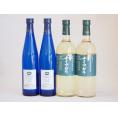 日本産ナイアガラワイン4本セット 720ml×2本　500ml×2本