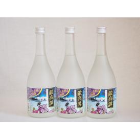 鍛高譚 北海道白糠町特産しそ使用 しそリキュール しそリキュール 20度 720ml×3