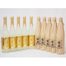 梨のお酒セット梨園と梨園スパクーリング(大分県) 500ml×10本
