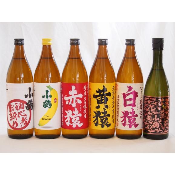 送料無料 店舗 鹿児島県本格芋焼酎シリーズ900ml×5本 720ml×1本｜贈り物本舗じ 焼酎