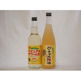 パイナップルセット(パインアメサワーの素600ml パイナップル梅酒720ml)