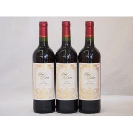 フランス赤ワイン サン ディヴァン ルージュ 750ml×3