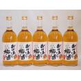 紀州産南高梅100％ おばあちゃんの梅酒 中埜酒造 720ml×5