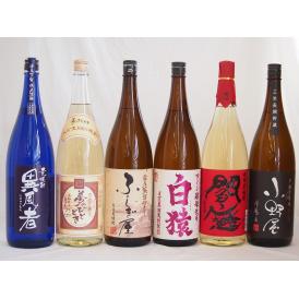 麦焼酎6本セット ふしぎ屋 異風者 閻魔 長期貯蔵小野屋 熟成麦焼酎夢のひととき(大分県) ワイン酵母白猿(鹿児島県)1800ml×6本