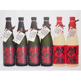 麦焼酎閻魔セット 全量麹仕込4本 樽熟成2本 老松酒造(大分県)720ml×6本