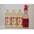 豪華麦焼酎 熟成麦焼酎閻魔1本 熟成麦夢のひととき3本(大分県)720ml×4本