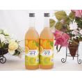 ゆず梅酒 和歌山県産南高梅使用 紀州の梅酒とゆずalc.12%　720ｍｌ×2本