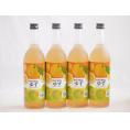 ゆず梅酒 和歌山県産南高梅使用 紀州の梅酒とゆずalc.12%　720ｍｌ×4本