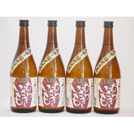 蔵出し限定出荷 黒麹むらさきいも 本格芋焼酎 堤酒造(熊本県)720ml×4本