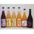 紀州梅酒セット レモン×パイナップル×ゆず×ブルーベリー×完熟みかん 紅南高 中野BC(和歌山県)720ml×6本