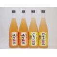 果物梅酒セット パイナップル×ゆず 中野BC(和歌山県)720ml×4本