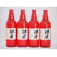 黒麹造り 海童 祝い赤 本格芋焼酎 濱田酒造(鹿児島県)720ml×4本