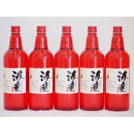 黒麹造り 海童 祝い赤 本格芋焼酎 濱田酒造(鹿児島県)720ml×5本