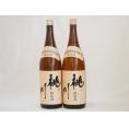桃川 純米酒 全国燗酒コンテスト最高金賞受賞 (青森県) 1800ml×2本