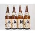 桃川 純米酒 全国燗酒コンテスト最高金賞受賞 (青森県) 1800ml×4本