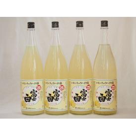 レモンチュウハイの素 富士白 25度 中野BC(和歌山県)1800ml×4本