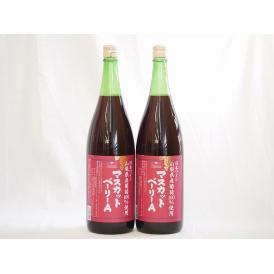 山梨県産葡萄100%使用 マスカットベリーA ライトボディ 赤ワイン 1800ml×2本