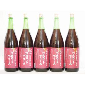 山梨県産葡萄100%使用 マスカットベリーA ライトボディ 赤ワイン 1800ml×5本