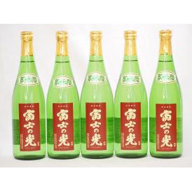 富士の光 純米酒 安達本家酒造(三重県) 720ml×5本