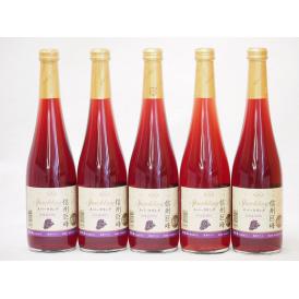 信州巨峰 スパークリングワインセット 信州産100% やや甘口(長野県)500ml×5
