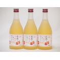 信州りんごフルーツワインセット alc4% 甘口(長野県)500ml×3