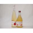 日本のシードルセット Cidre 青森弘前産りんご使用(京都府) 信州りんごフルーツワイン(長野県)500ml×2