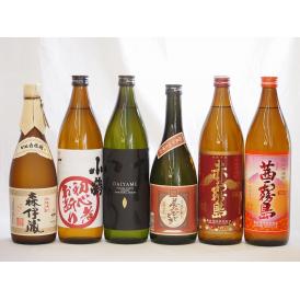 プレミアムな芋焼酎飲み比べ6本セット(森伊蔵720ml 初心者お断り900ml だいやめ900ml 茜霧島900ml 赤霧島900ml 夢のひととき720ml)
