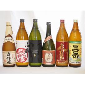 プレミアムな芋焼酎飲み比べ6本セット(森伊蔵720ml 初心者お断り900ml だいやめ900ml 三岳900ml 赤霧島900ml 夢のひととき720ml)