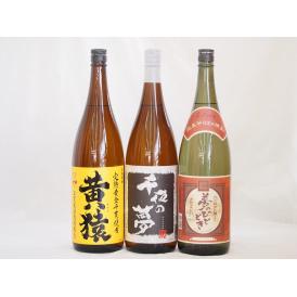 焼酎王道3本スペシャルセット 完熟黄金千貫黄麹 千日貯蔵熟成芋焼酎千夜の夢 国産芋100%夢のひととき 1800ml×3本