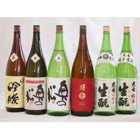 東北日本酒6本セット(奥の松 吟醸(福島県) 奥の松 全米吟醸(福島県) 奥の松 特別純米(福島県)