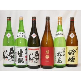 東北日本酒6本セット(奥の松 吟醸(福島県) 奥の松 全米吟醸(福島県) 奥の松 特別純米(福島県)