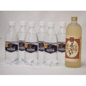 家のみ本格酎ハイ7本セット(サントリーソーダ 強炭酸水ペット 熟成麦焼酎 夢のひととき(大分県)) 